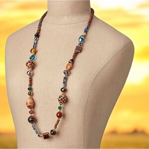 Elegant Multicolor Beaded Necklace by Premier Designs